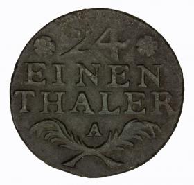 Obrazek 2 dla: 1/24 talara 1783 Fryderyk II Wielki Prusy Berlin