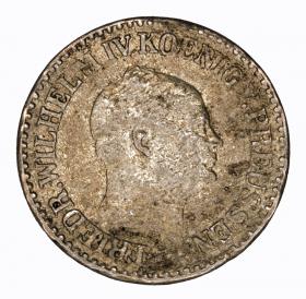 Obrazek dla: 1 grosz srebrny 1860 Fryderyk Wilhelm IV Niemcy Prusy Berlin