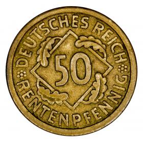 Obrazek 2 dla: 50 rentenpfennig 1924 Niemcy Berlin