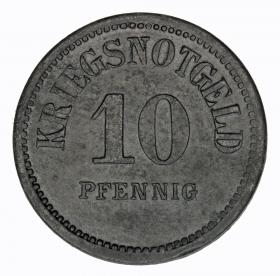 Obrazek 2 dla: 10 fenigów 1917 Usingen Hesja