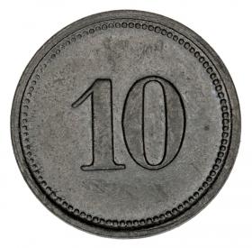 Obrazek 2 dla: 10 fenigów 1917 Sonthofen Bawaria