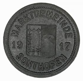 Obrazek dla: 50 fenigów 1917 Sonthofen Bawaria
