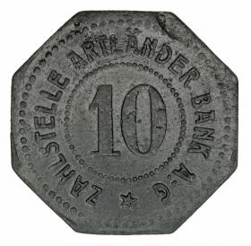 Obrazek 2 dla: 10 fenigów 1917 Quakenbruck Hanower
