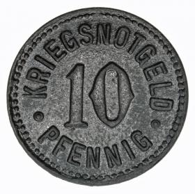Obrazek 2 dla: 10 fenigów 1918 Trossingen Wirtembergia