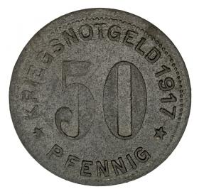 Obrazek 2 dla: 50 fenigów 1917 Gummersbach Nadrenia