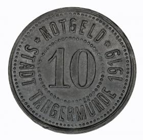 Obrazek dla: 10 fenigów 1919 Tangermunde Saksonia