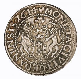 Obrazek 2 dla: Ort 1614 Zygmunt III Waza Gdańsk