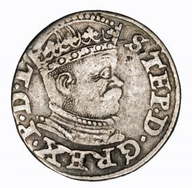 Obrazek dla: Trojak 1586 Stefan Batory Ryga