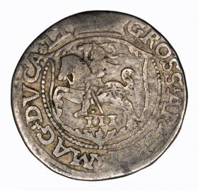 Obrazek 2 dla: Trojak 1564 Zygmunt II August Wilno