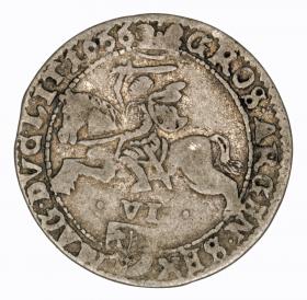 Obrazek 2 dla: Szóstak 1666 Jan Kazimierz Wilno