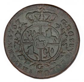 Obrazek 2 dla: Trojak 1767 Stanisław August Poniatowski Warszawa