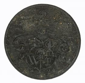 Obrazek dla: Żeton gazowy 1921 Wrocław Breslau