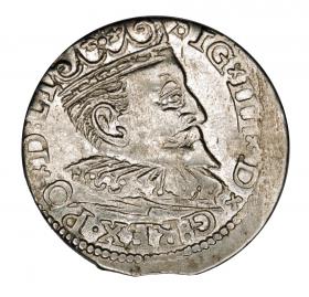 Obrazek dla: Trojak 1596 Zygmunt III Waza Ryga