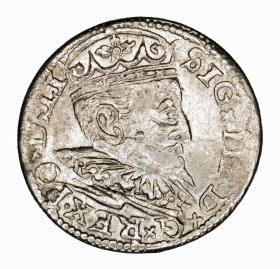 Obrazek dla: Trojak 1597 Zygmunt III Waza Ryga