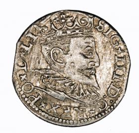 Obrazek dla: Trojak 1597 Zygmunt III Waza Ryga