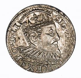 Obrazek dla: Trojak 1598 Zygmunt III Waza Ryga
