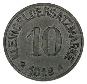 Obrazek 2 dla: 10 fenigów 1918 Hof Bawaria