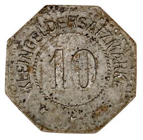 Obrazek 2 dla: 10 fenigów 1918 Nordeham Oldenburg