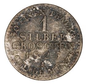 Obrazek 2 dla: 1 grosz srebrny 1825 Fryderyk Wilhelm III Niemcy Prusy Berlin A