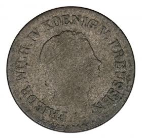 Obrazek dla: 1 grosz srebrny 1844 Fryderyk Wilhelm IV Niemcy Prusy Berlin A