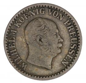 Obrazek dla: 1 grosz srebrny 1864 Wilhelm I Hohenzollern Niemcy Prusy Berlin A
