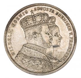Obrazek dla: Talar 1861 Wilhelm I Hohenzollern Prusy Berlin