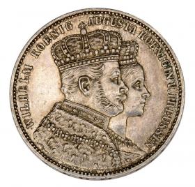 Obrazek dla: Talar 1861 Wilhelm I Hohenzollern Prusy Berlin