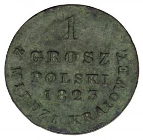 Obrazek dla: 1 grosz 1823 Aleksander I Romanow Królestwo Polskie Warszawa