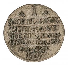 Obrazek 2 dla: Szyling 1767 Fryderyk Niemcy Prusy Meklemburgia Schwerin