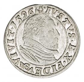 Obrazek dla: Grosz 1596 Jerzy Fryderyk Prusy Królewiec