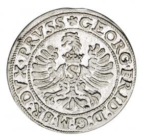 Obrazek 2 dla: Grosz 1596 Jerzy Fryderyk Prusy Królewiec
