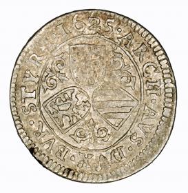 Obrazek 2 dla: 3 krajcary 1625 Ferdynand II Habsburg Austria Graz