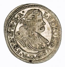 Obrazek dla: 1 krajcar 1671 Leopold I Habsburg Wrocław