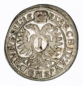 Obrazek 2 dla: 1 krajcar 1671 Leopold I Habsburg Wrocław