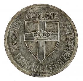 Obrazek dla: 25 fenigów 1918 Koblencja Nadrenia