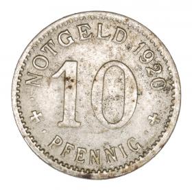 Obrazek 2 dla: 10 fenigów 1920 Lippstadt Westfalia