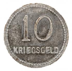 Obrazek 2 dla: 10 fenigów 1917 Kaiserlautern Pfalz