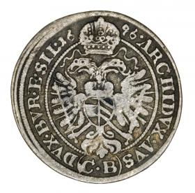 Obrazek 2 dla: 3 krajcary 1696 Leopold I Habsburg Brzeg