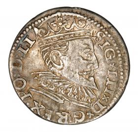 Obrazek dla: Trojak 1595 Zygmunt III Waza Ryga
