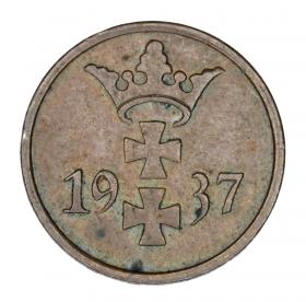 Obrazek dla: 1 fenig 1937 Wolne Miasto Gdańsk