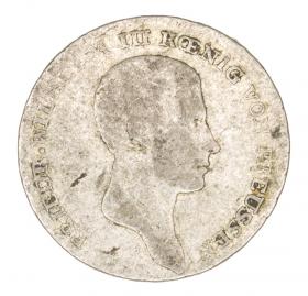 Obrazek dla: 1/6 talara 1813 Fryderyk Wilhelm III Prusy Glatz B
