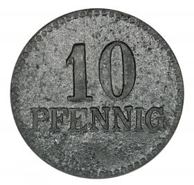 Obrazek 2 dla: 10 fenigów 1917 Lennep Nadrenia