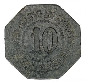 Obrazek 2 dla: 10 fenigów Amberg Bawaria