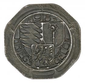 Obrazek 2 dla: 10 fenigów 1918 Oberndorf Wirtembergia