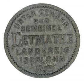 Obrazek dla: 10 fenigów 1917 Letmathe Westfalia