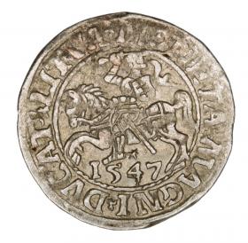 Obrazek dla: Półgrosz 1547 Zygmunt II August Wilno