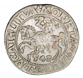 Obrazek dla: Półgrosz 1548 Zygmunt II August Wilno