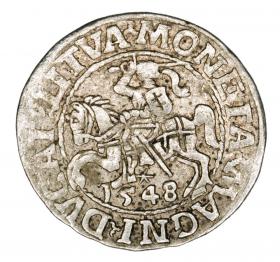 Obrazek dla: Półgrosz 1548 Zygmunt II August Wilno