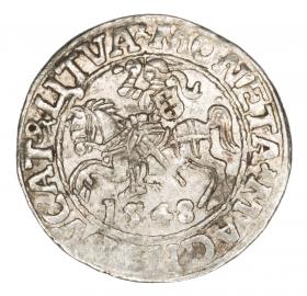 Obrazek dla: Półgrosz 1548 Zygmunt II August Wilno
