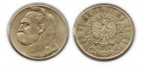 Obrazek dla: 5 złotych 1936 Józef Piłsudski
